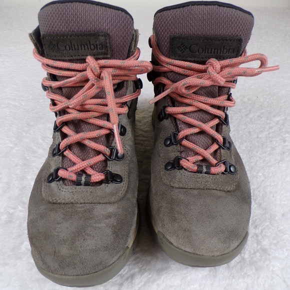 Columbia Newton Ridge Plus Waterproof Amped Hiking Boot - Women's Size 5 Rose - Picture 12 of 12